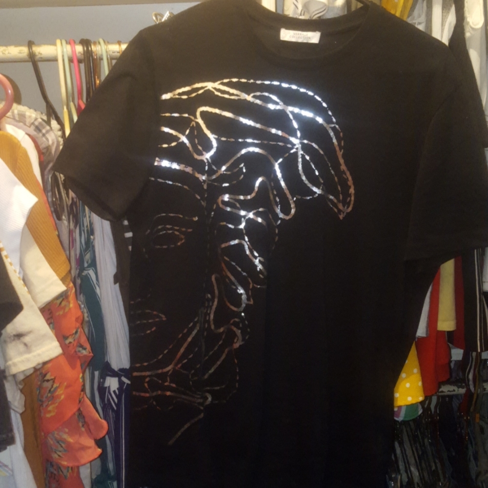 Versace Collection shirt with Medusa face